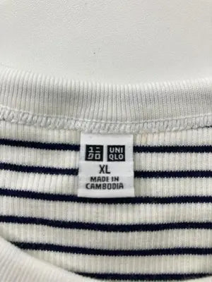 UNIQLO/ユニクロ/Tシャツ/カットソー/トップス/ホワイト/XL