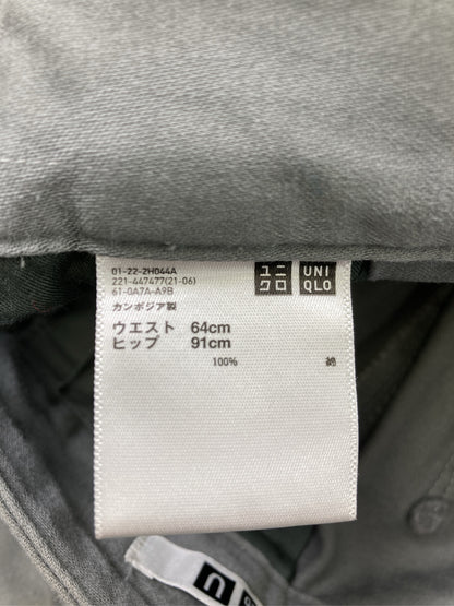 UNIQLO/ユニクロ/その他パンツ/パンツ/グレー/ウエスト64cm　ヒップ91cm