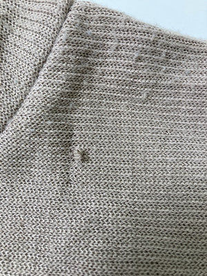 PEANUTS/ピーナッツ/ニット/セーター/トップス/ベージュ/3L