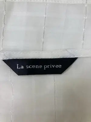 La scene privee/シャツ/ブラウス/トップス/アイボリー/9AR