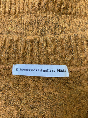 E hyphen world gallery peace/イーハイフンワールドギャラリーピース/カーディガン/ボレロ/トップス/ブラウン/F