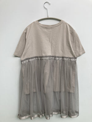 merry jenny/メリージェニー/チュニック/ワンピース/ドレス/グレー/F