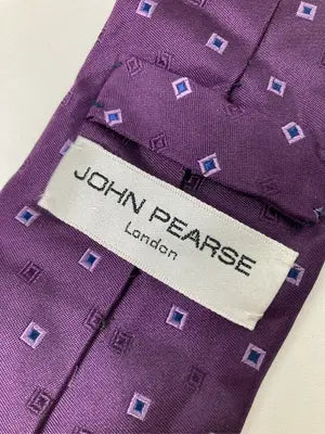 JOHN PEARSE/ネクタイ/ファッション雑貨/パープル