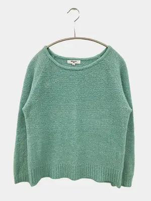 NATURAL BEAUTY BASIC/ナチュラルビューティーベーシック/ニット/セーター/トップス/ライトグリーン/M