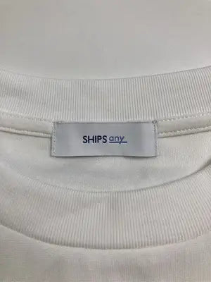 SHIPS any/Tシャツ/カットソー/トップス/ホワイト/XL