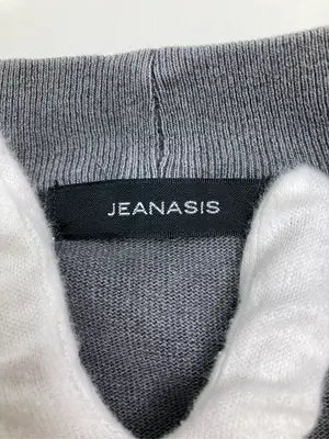 JEANASIS/ジーナシス/Tシャツ/カットソー/トップス/グレー/F