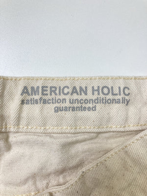 AMERICAN HOLIC/アメリカンホリック/デニムパンツ/パンツ/ホワイト/L