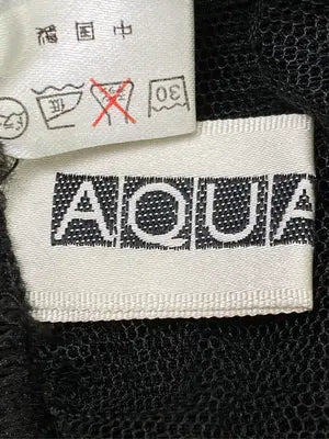AQUA CITY/ロングスカート/スカート/ブラック