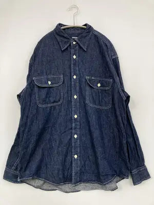 UNIQLO/ユニクロ/シャツ/ブラウス/トップス/ネイビー/XL