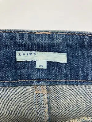 SHIPS/シップス/デニムスカート/スカート/ブルー/XS