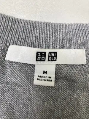 UNIQLO/ユニクロ/ニット/セーター/トップス/グレー/M