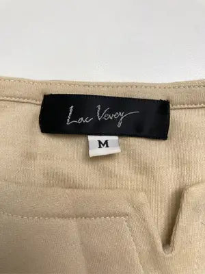 Lac vevey/Tシャツ/カットソー/トップス/ベージュ/M