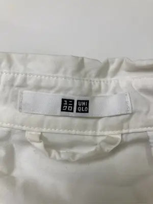 UNIQLO/ユニクロ/シャツワンピース/ワンピース/ドレス/ホワイト/L