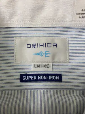 ORIHICA/オリヒカ/ビジネスシャツ/トップス/スカイブルー/L(41-82)