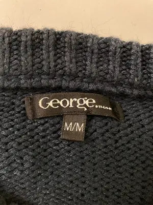 George/ジョージ/ニット/セーター/トップス/ネイビー/M