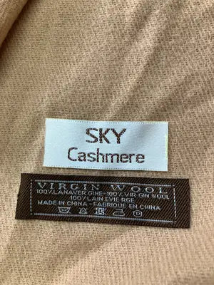 SKY Cashmere/マフラー/ファッション雑貨/ベージュ