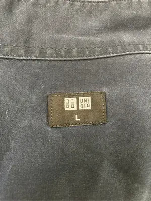 UNIQLO/ユニクロ/シャツ/ブラウス/トップス/ネイビー/L