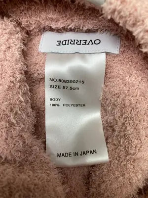 override/オーバーライド/ハンチング/ベレー帽/帽子/ピンク/57.5cm