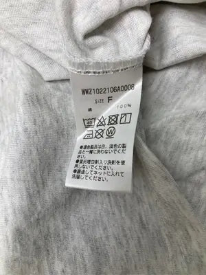 W.W.G/フーズフーギャラリー/Tシャツ/カットソー/トップス/グレー/F