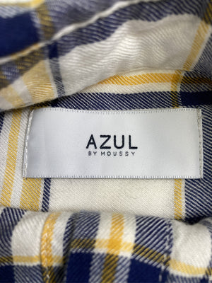 AZUL/アズール/シャツ/ブラウス/トップス/ブルー/S