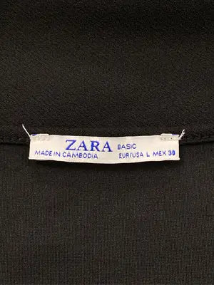 ZARA BASIC/ザラベーシック/ワンピース/ワンピース/ドレス/ブラック/L