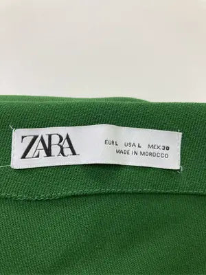 ZARA/ザラ/Tシャツ/カットソー/トップス/グリーン/L