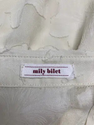mily bilet/シャツ/ブラウス/トップス/ホワイト/M   バスト79～87   身長154～162