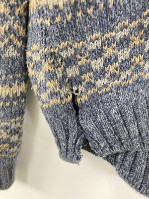 BILLBLASS/ビルブラス/ニット/セーター/トップス/ブルー/L