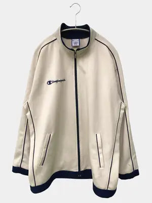 Champion/チャンピオン/ジャージ/トラックジャケット/トップス/ベージュ/M