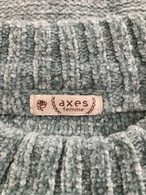 axes femme/アクシーズファム/ニット/セーター/トップス/グリーン/M   バスト79～87   身長154～162