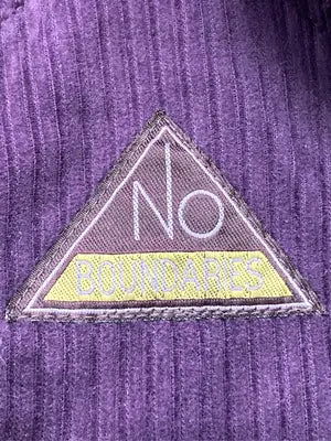 NO BOUNDARES/サロペット/オーバーオール/オールインワン・サロペット/パープル/L