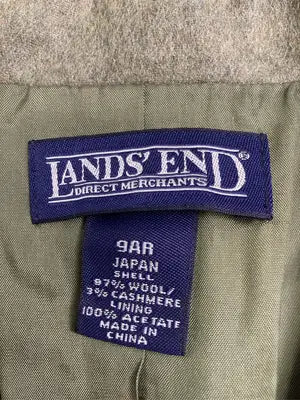 LANDS' END/ランズエンド/テーラードジャケット/ジャケット/アウター/カーキ/9AR
