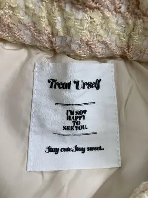 Treat Urself/トリートユアセルフ/ショート/ミニスカート/スカート/オレンジ/F