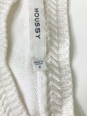 MOUSSY/マウジー/ニット/セーター/トップス/ホワイト/F