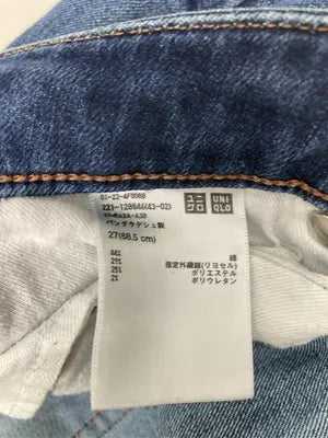 UNIQLO/ユニクロ/デニムパンツ/パンツ/ブルー/27(68.5cm)
