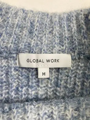 GLOBAL WORK/グローバルワーク/ニット/セーター/トップス/スカイブルー/M