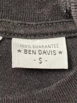 BEN DAVIS/ベンデイビス/Tシャツ/カットソー/トップス/ブラック/S