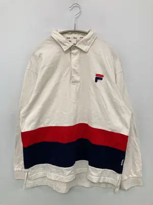 FILA/フィラ/ポロシャツ/トップス/ホワイト/L