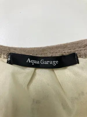 aquagarage/Tシャツ/カットソー/トップス/ブラウン