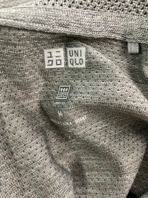 UNIQLO/ユニクロ/ポロシャツ/トップス/グレー/M