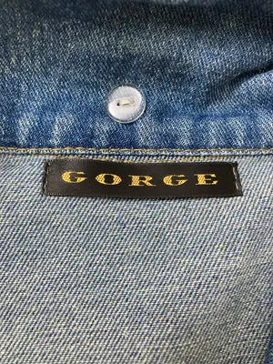 GORGE/ジョージ/デニムジャケット/ジャケット/アウター/ブルー/M