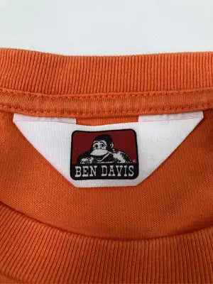 BEN DAVIS/ベンデイビス/Tシャツ/カットソー/トップス/オレンジ/XL
