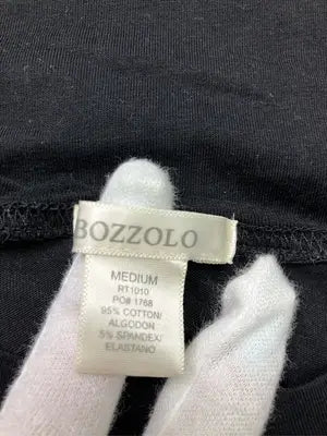 BOZZOLO/Tシャツ/カットソー/トップス/ブラック/MEDIUM