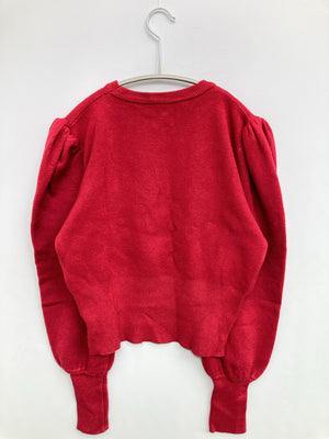 Bamboo2/バンブーツー/ニット/セーター/トップス/レッド/F