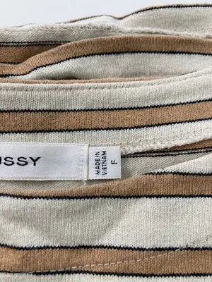 MOUSSY/マウジー/Tシャツ/カットソー/トップス/ベージュ/F