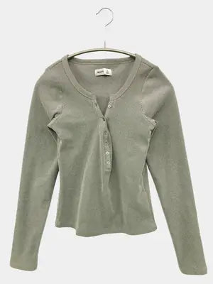 HOLLISTER/ホリスター/Tシャツ/カットソー/トップス/グレー/S