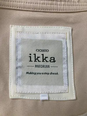 ikka/イッカ/トレンチコート/ジャケット/アウター/ベージュ/M