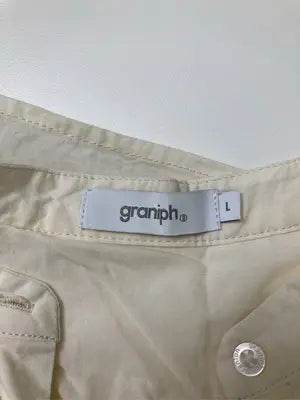 graniph/グラニフ/シャツワンピース/ワンピース/ドレス/ベージュ/L