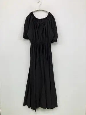LAUIR/ラウアー/シャツワンピース/ワンピース/ドレス/ブラック/M