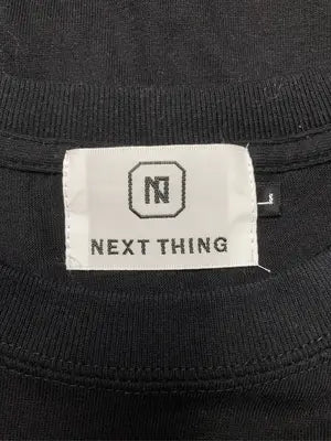 NEXT THING/Tシャツ/カットソー/トップス/ブラック/L